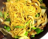 アスパラ・ツナ・ピーマンの和風パスタ作り方5写真