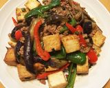 【彩り肉味噌で】茄子と厚揚げの肉味噌炒め作り方5写真