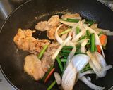 豚薄切り肉のレモン塩麹漬け野菜炒め作り方6写真