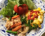 豚薄切り肉のレモン塩麹漬け野菜炒め作り方7写真