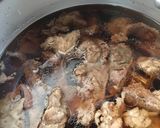トロトロ牛すじ肉だけの煮込み作り方5写真