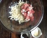 豚コマ+カサ増し蓮根で酢豚風作り方2写真