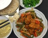 豚コマ+カサ増し蓮根で酢豚風作り方8写真