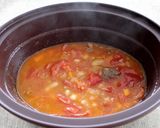 レンジで簡単！いんげん豆のトマト煮作り方4写真