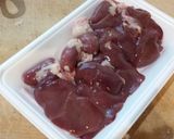 レバーと椎茸のコンフィ作り方1写真