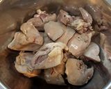 レバーと椎茸のコンフィ作り方2写真
