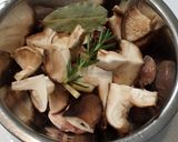 レバーと椎茸のコンフィ作り方3写真