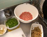 リメイク料理☆きんぴらごぼうつくね作り方2写真