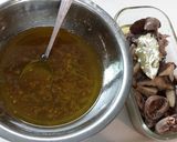 レバーと椎茸のコンフィ作り方5写真