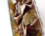 レバーと椎茸のコンフィ作り方6写真
