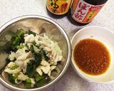春菊とささみの大根おろし♪山葵ポン酢和え作り方3写真