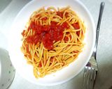 トマト缶でつくる簡単パスタ作り方3写真