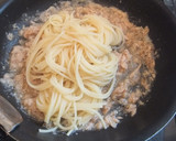 簡単☆ツナと大根おろしの和風パスタ作り方6写真