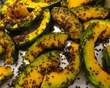 かぼちゃの煮物 黒ごまあえ作り方4写真