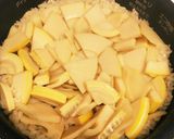 春の味覚 たっぷり タケノコご飯作り方5写真