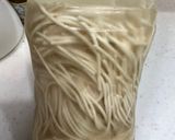 水漬けパスタ　あかもく＆納豆パスタ作り方2写真