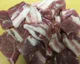 白いんげん豆と豚肉の煮込み作り方2写真