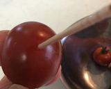 皮むきプチトマトの簡単マリネ☆作り方1写真