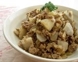 里芋の肉味噌炒め作り方6写真