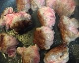 たけのこと牛肉団子のカレー炒め☆作り方3写真