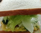 オムレツとツナマヨと野菜のサンドウィッチ作り方10写真