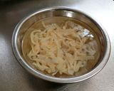 らっきょう酢で簡単♪もやしの中華風酢の物作り方1写真