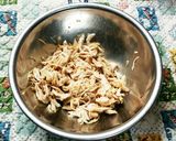 まなまゆへ♪鶏の胡麻酢和え作り方5写真