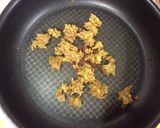 焼うどんbyわが家のカレーそぼろ作り方1写真