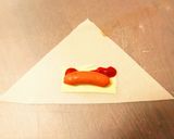 ☺お弁当にパリパリウインナーチーズ巻き☺作り方2写真