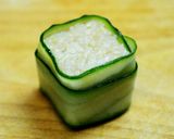 カッパ軍艦◎ご飯の胡瓜巻き◎お弁当に♪作り方4写真