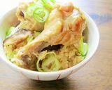 手羽元で旨みたっぷりシンプル炊き込みご飯作り方7写真