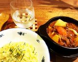 ビーフシチューとサフランライス作り方19写真