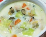 あさりと野菜たっぷり♡クラムチャウダー♪作り方12写真