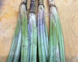葉ごぼうの煮物作り方1写真