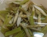 葉ごぼうの煮物作り方8写真
