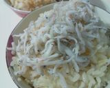 ＊二種のキノコと釜あげしらすのご飯＊作り方2写真