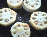 お手軽ツナで♡蓮根の挟み焼き♪作り方3写真