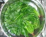 ほうれん草の炒めサラダ♪胡麻ドレッシング作り方3写真