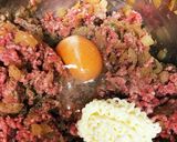 簡単糖質オフ！パン粉なしMECハンバーグ作り方4写真