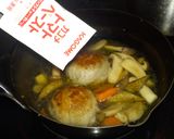 薄切り肉巻き煮込みハンバーグ作り方7写真