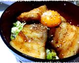 バターチャーシュー丼作り方12写真