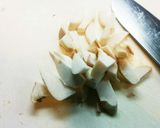 トマトにんにくのクリームパスタ作り方3写真