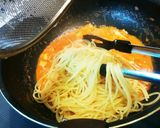 トマトにんにくのクリームパスタ作り方9写真