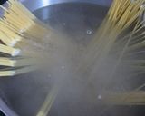 簡単バジリコ七味スパゲッティ♪作り方3写真