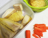 我が家の絶品たけのこ☆混ぜ混ぜご飯作り方1写真