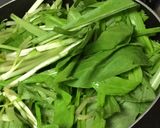 豚バラ肉で壬生菜の簡単煮浸し作り方5写真