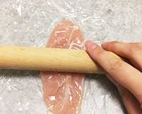 冷凍レシピ♪お弁当にささ身ロール♪作り方1写真