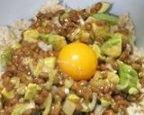 ５種類の薬味入り納豆ご飯をワサビ醤油で！作り方6写真