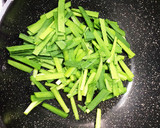 油揚げとニラの炒め物 箸休め・常備菜作り方4写真