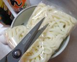 最速のカルボナーラうどん作り方2写真